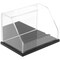 Plymor Clear Acrylic Slanted Front Display Case, 6" W x 4" D x 4" H